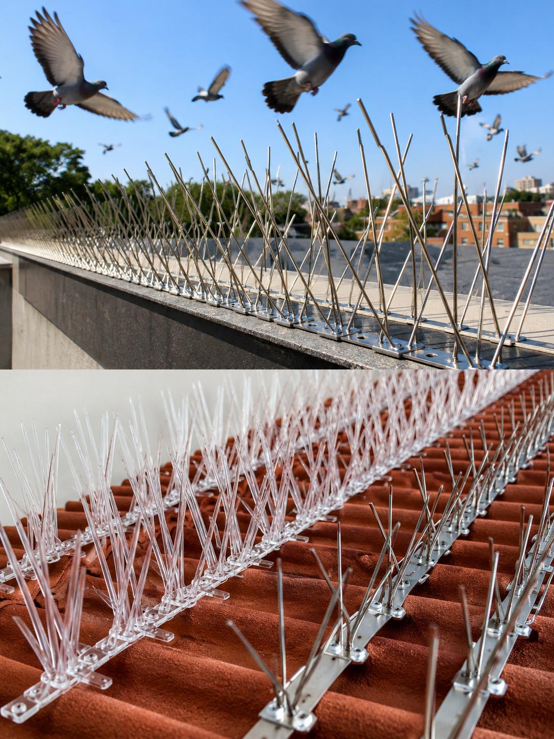 Anti-bird spikes