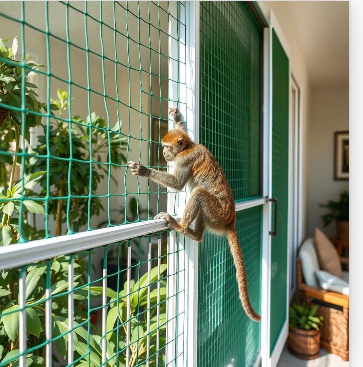 Monkey Safety Net Installation